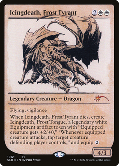 Icingdeath, Frost Tyrant (Showcase) [Secret Lair Drop Series]-1