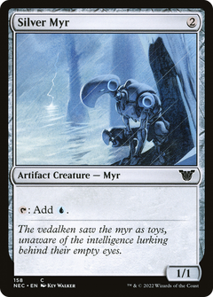 Silver Myr [Kamigawa: Neon Dynasty Commander]-1