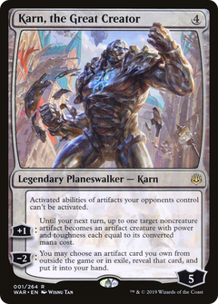 Karn, the Great Creator [War of the Spark]-1