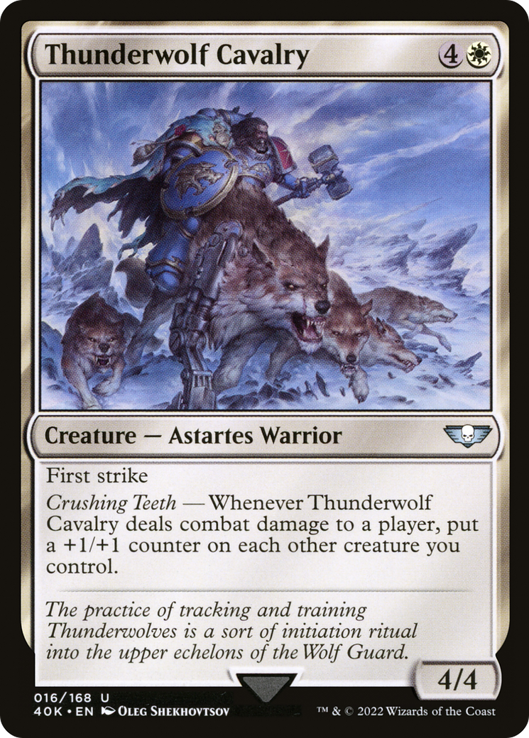 Thunderwolf Cavalry [Warhammer 40,000]-1