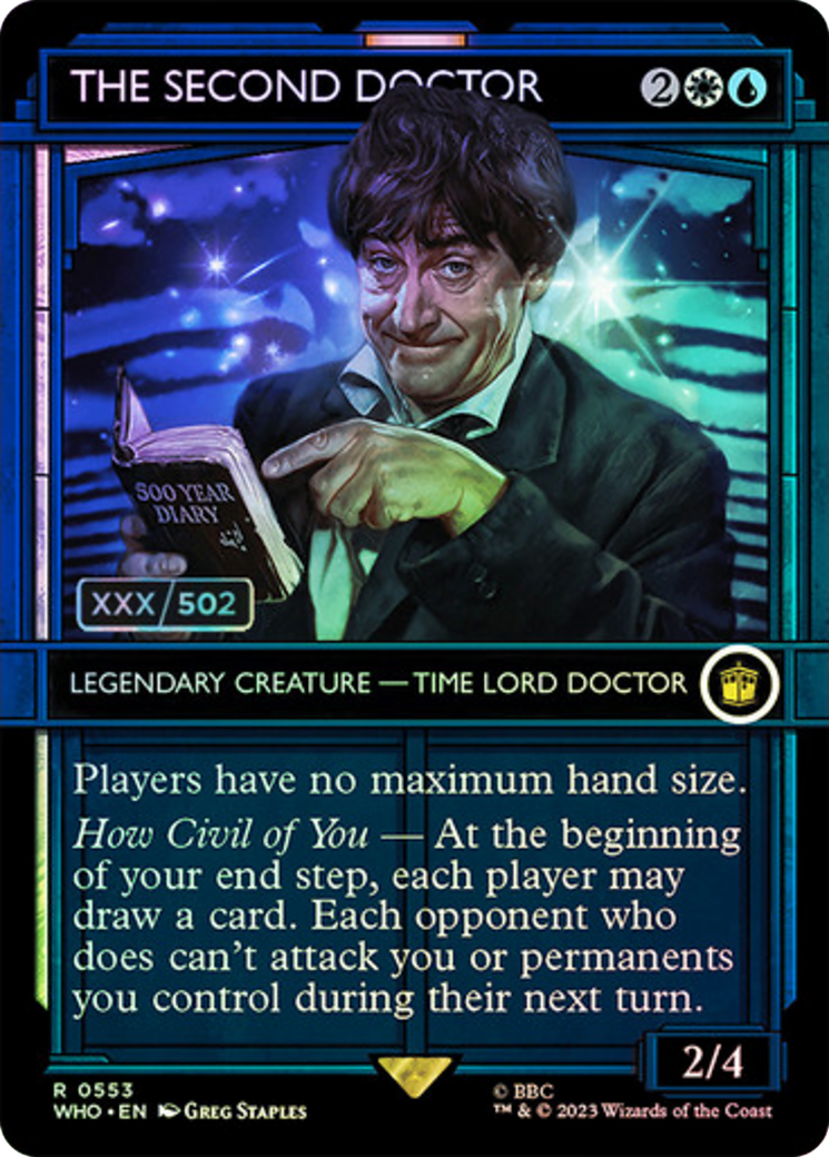 The Second Doctor (Serial Numbered) [Doctor Who]-1