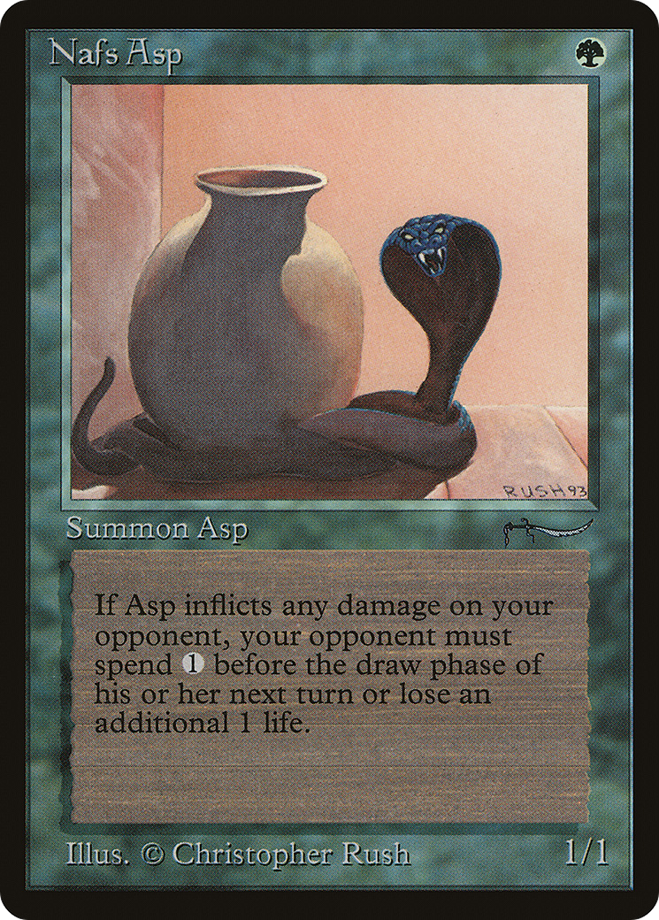 Nafs Asp (Light Mana Cost) [Arabian Nights]-1
