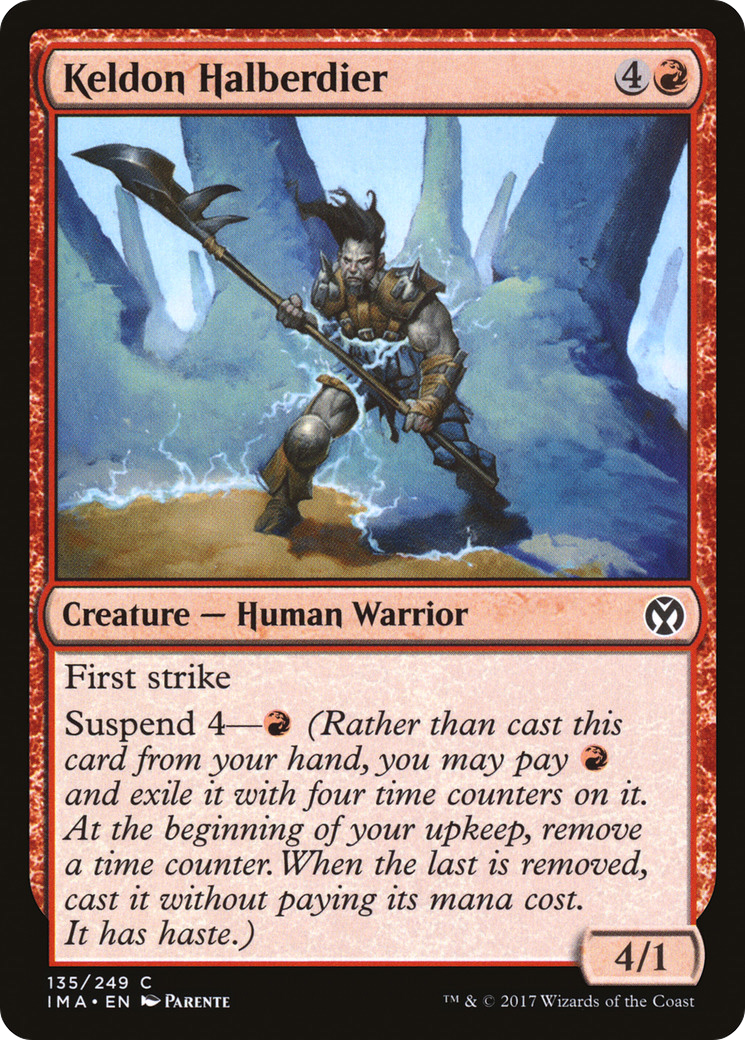 Keldon Halberdier [Iconic Masters]-1