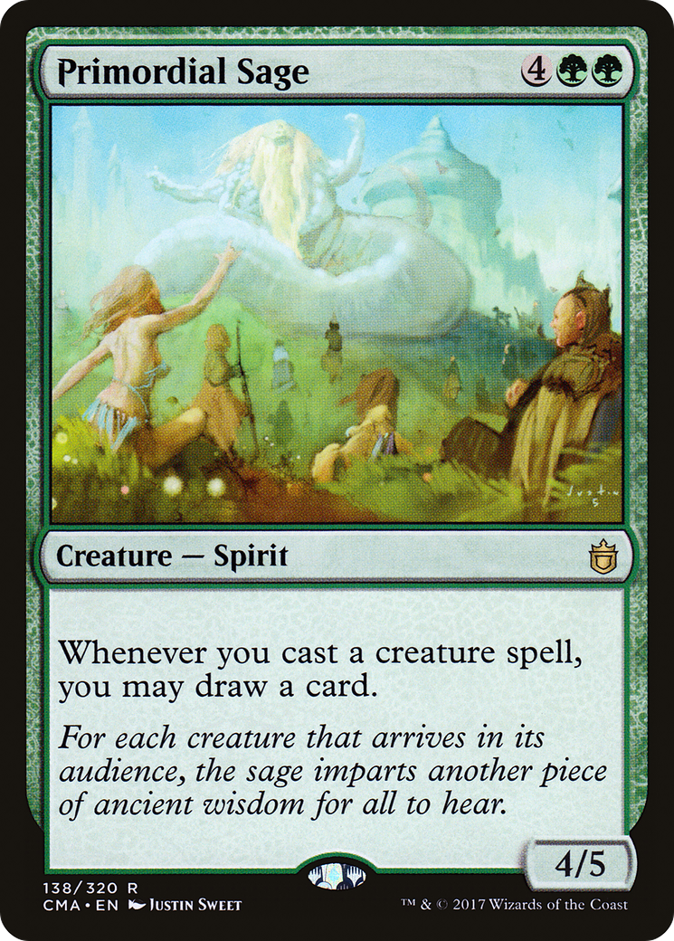 Primordial Sage [Commander Anthology]-1