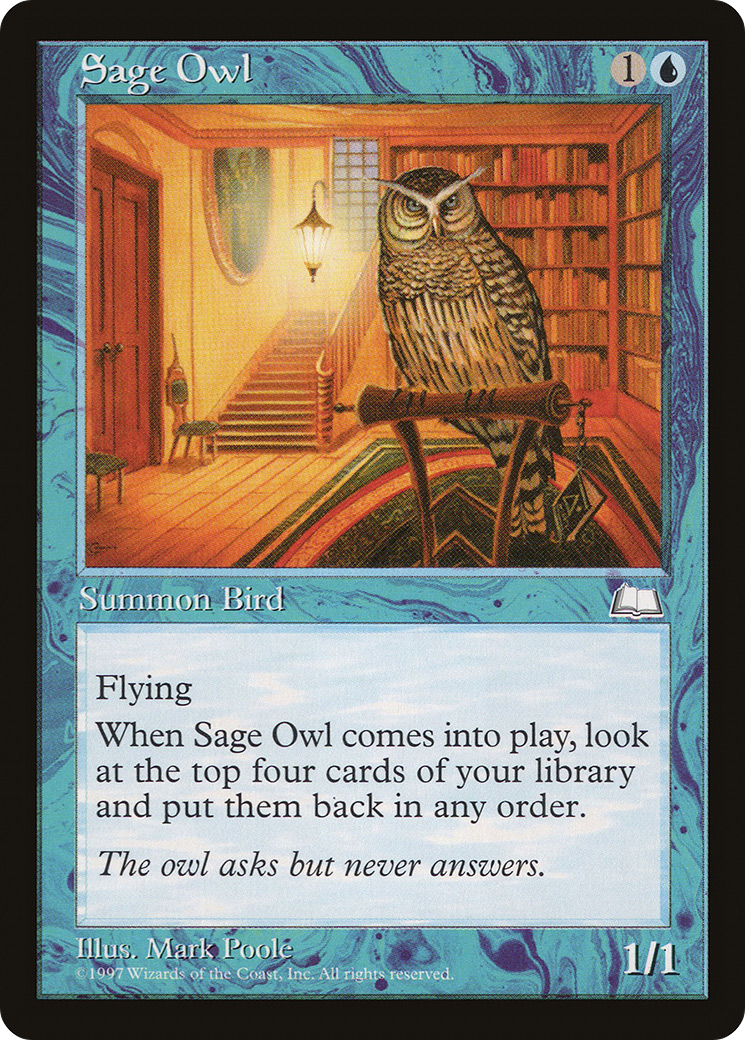Sage Owl [Weatherlight]-1