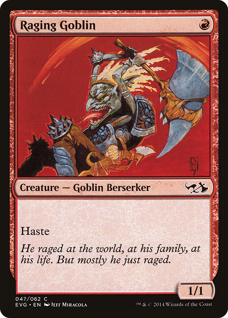 Raging Goblin (Elves vs. Goblins) [Duel Decks Anthology]-1