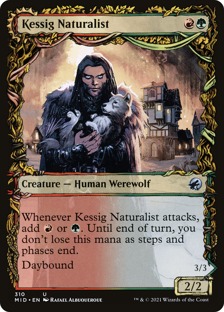 Kessig Naturalist // Lord of the Ulvenwald (Showcase Equinox) [Innistrad: Midnight Hunt]-3