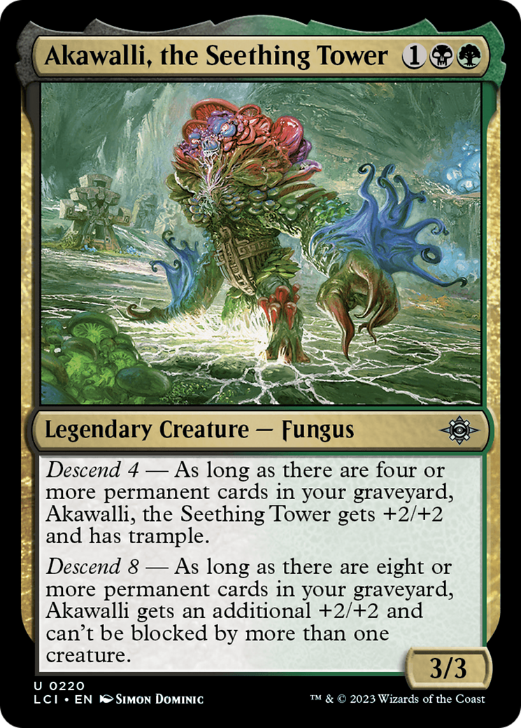 Akawalli, the Seething Tower [The Lost Caverns of Ixalan]-1