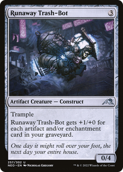 Runaway Trash-Bot [Kamigawa: Neon Dynasty]-1