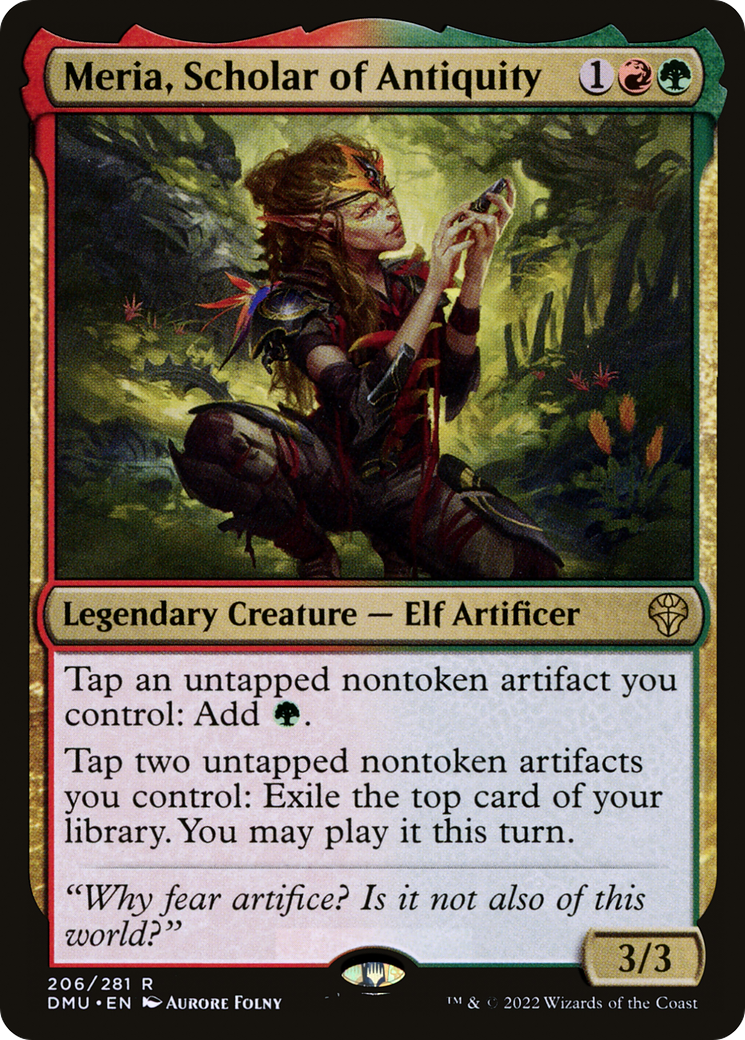 Meria, Scholar of Antiquity [Dominaria United]-1