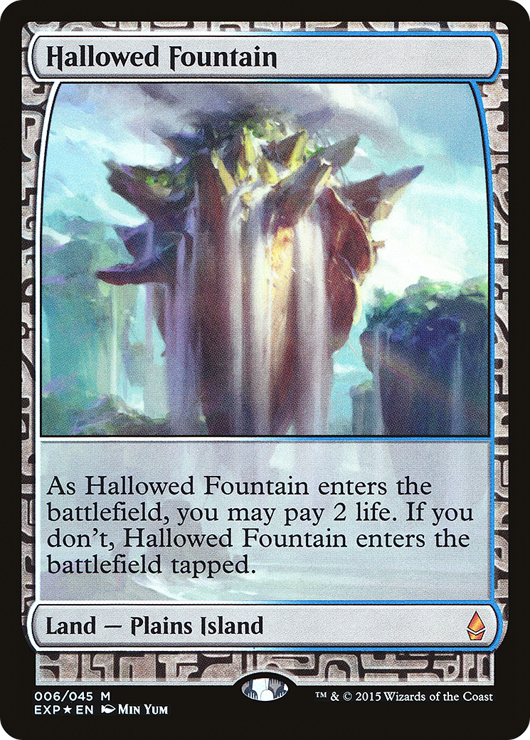 Hallowed Fountain [Zendikar Expeditions]-1