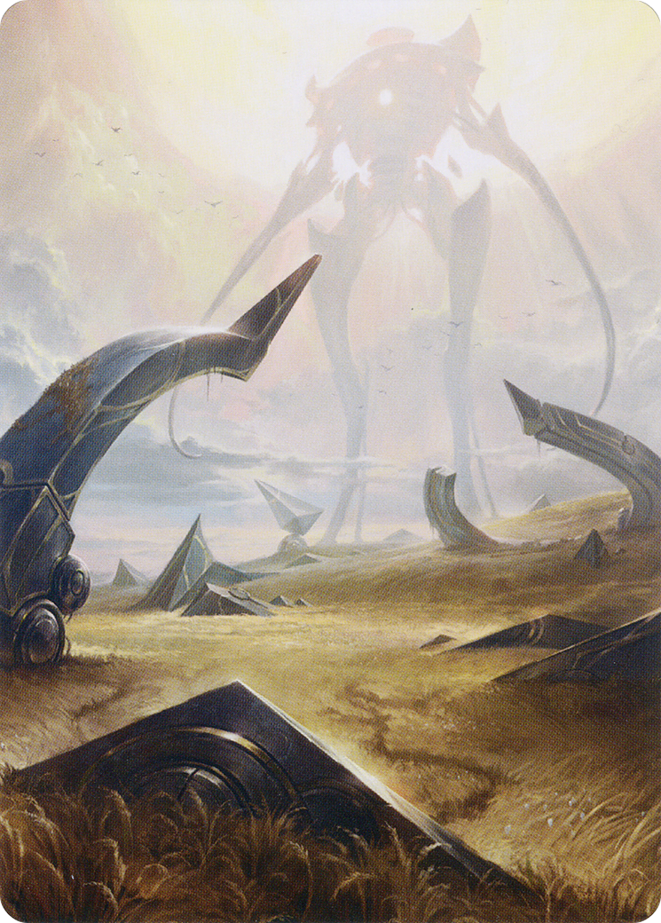 Plains // Plains (ABRO-047) - The Brothers' War Art Series (Borderless)-1