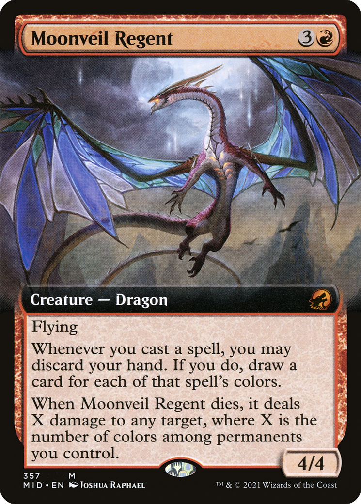 Moonveil Regent (Extended Art) [Innistrad: Midnight Hunt]-1