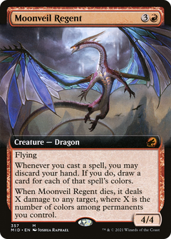 Moonveil Regent (Extended Art) [Innistrad: Midnight Hunt]-1