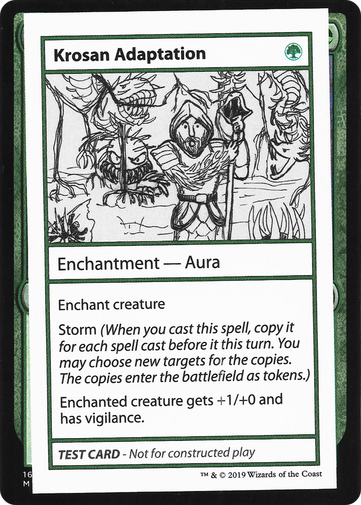 Krosan Adaptation (2021 Edition) [Mystery Booster Playtest Cards]-1