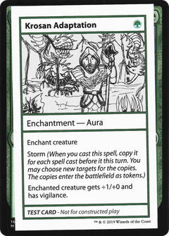 Krosan Adaptation (2021 Edition) [Mystery Booster Playtest Cards]-1