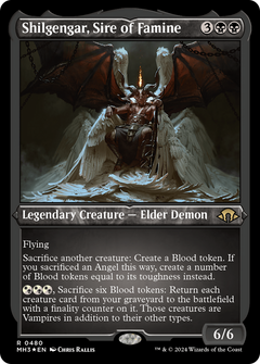 Shilgengar, Sire of Famine (Foil Etched) [Modern Horizons 3]-1