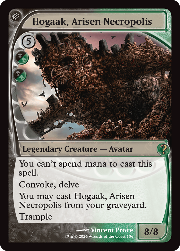Hogaak, Arisen Necropolis (Future Sight) [Mystery Booster 2]-1