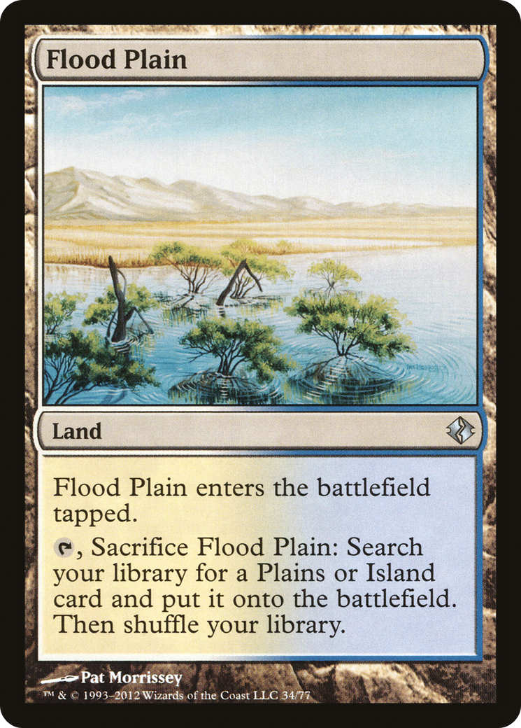 Flood Plain [Duel Decks: Venser vs. Koth]-1