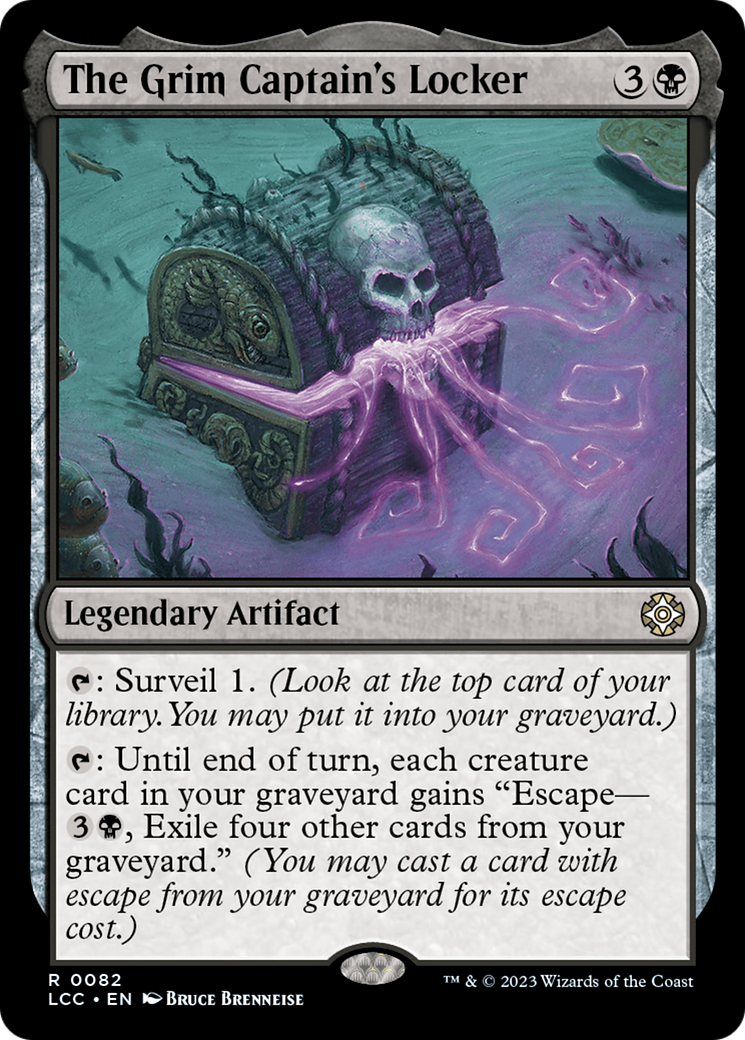 The Grim Captain's Locker [The Lost Caverns of Ixalan Commander]-1