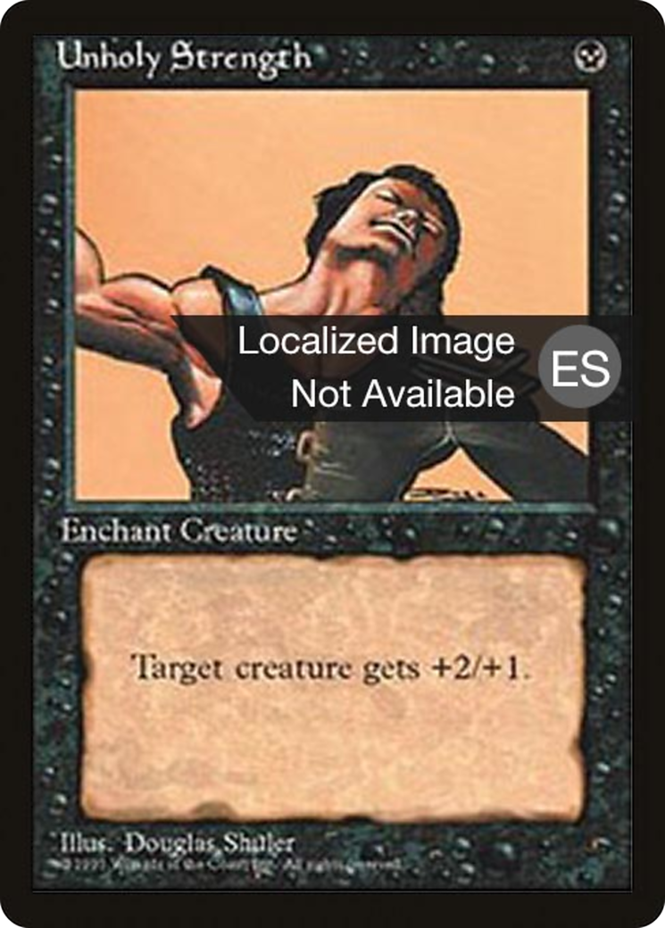 Unholy Strength [Fourth Edition Foreign Black Border]-1