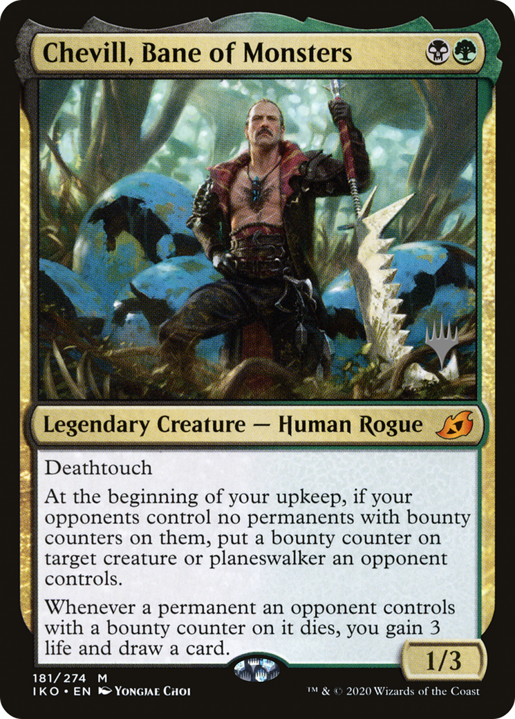 Chevill, Bane of Monsters (Promo Pack) [Ikoria: Lair of Behemoths Promos]-1