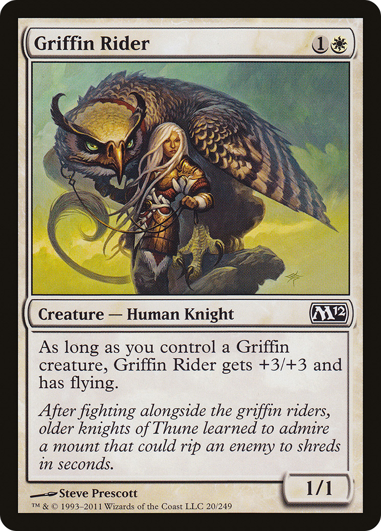 Griffin Rider [Magic 2012]-1