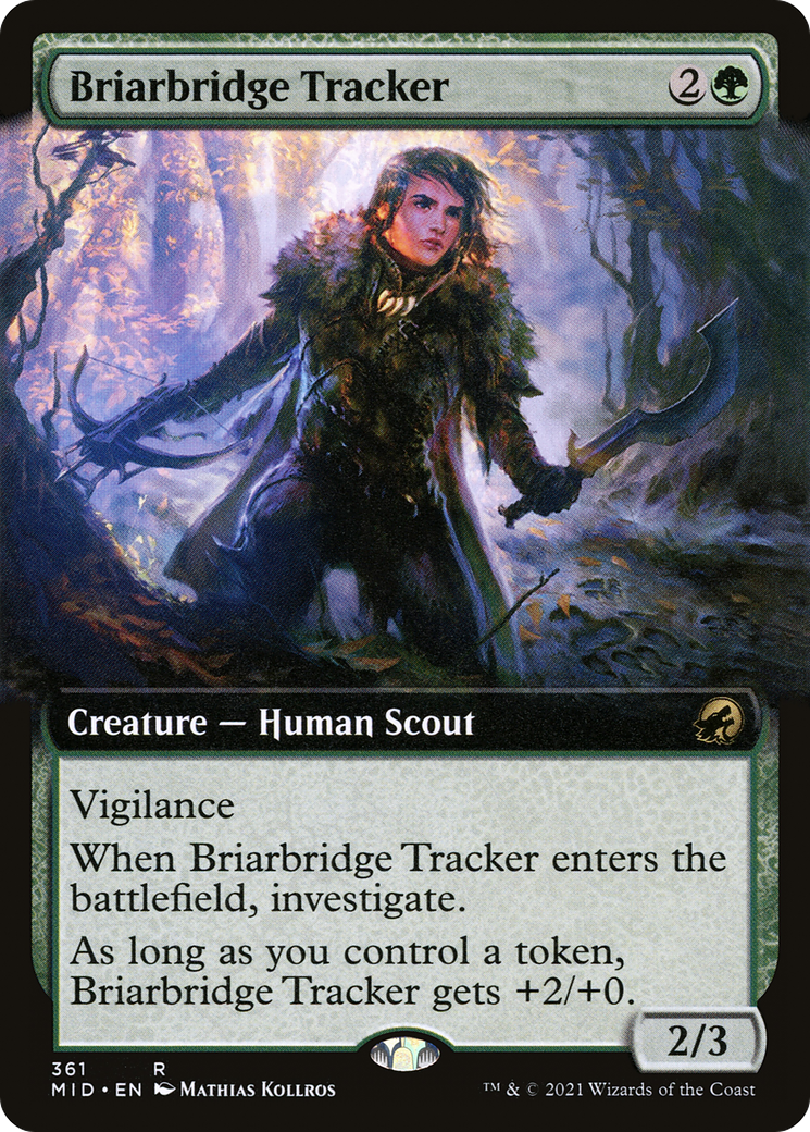 Briarbridge Tracker (Extended Art) [Innistrad: Midnight Hunt]-1