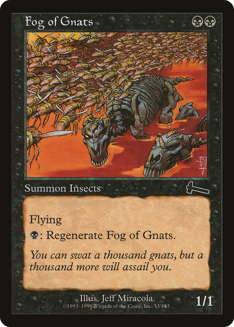 Fog of Gnats [Urza's Legacy]-1