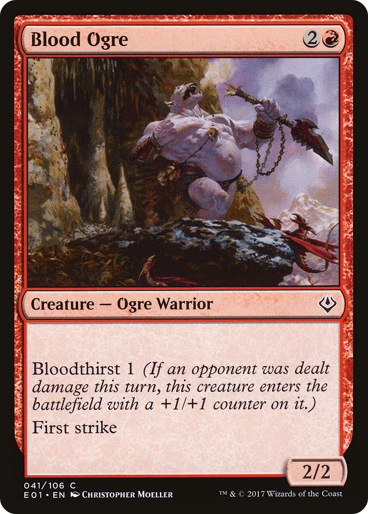 Blood Ogre [Archenemy: Nicol Bolas]-1