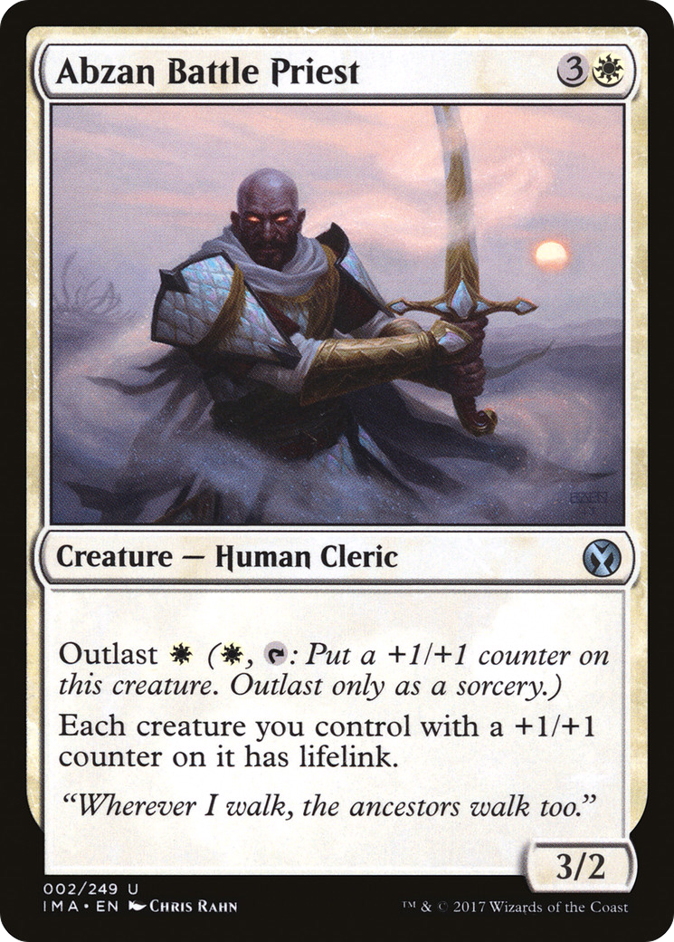 Abzan Battle Priest [Iconic Masters]-1