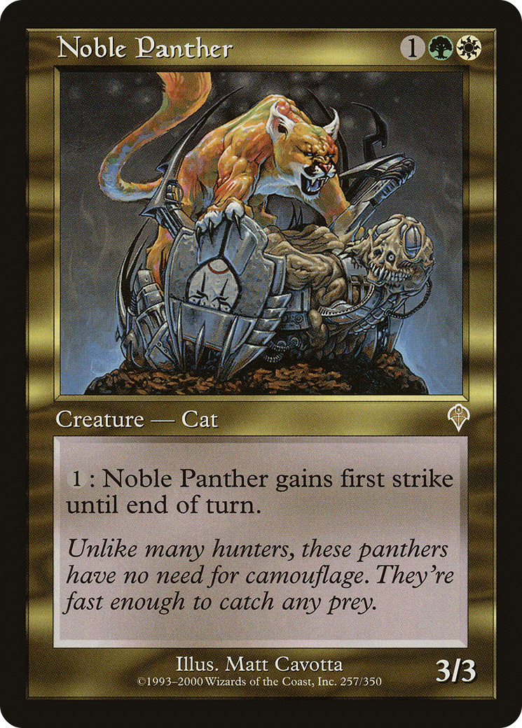 Noble Panther [Invasion]-1