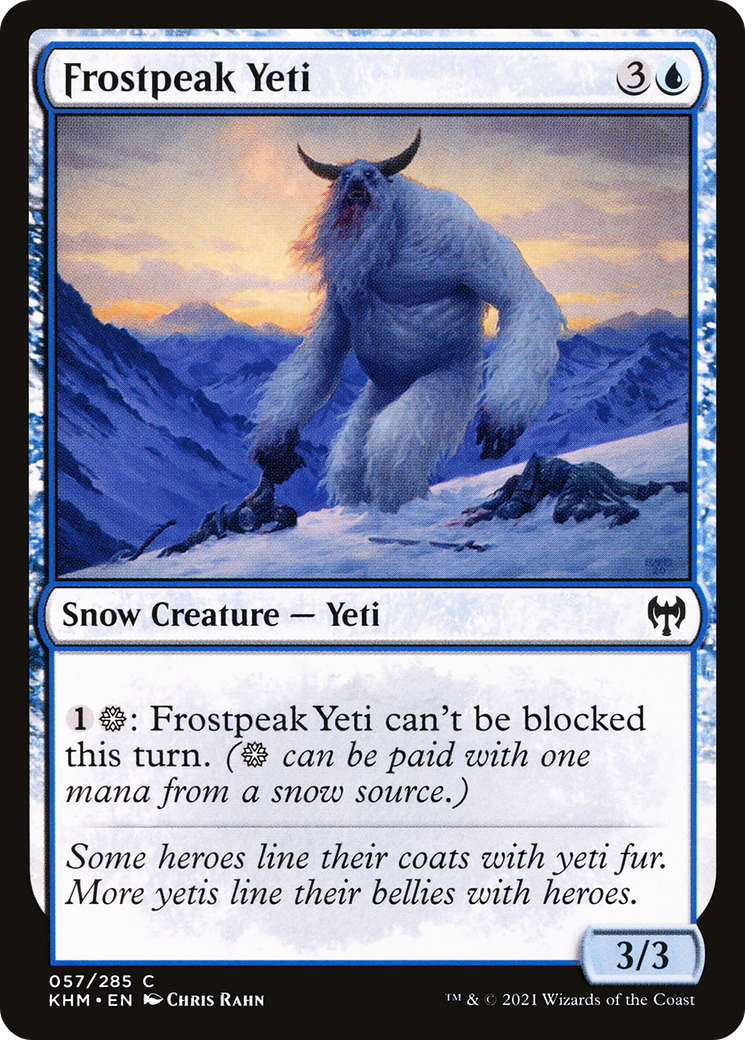 Frostpeak Yeti [Kaldheim]-1