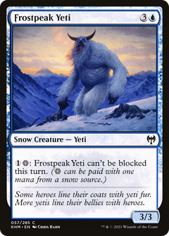 Frostpeak Yeti [Kaldheim]-1