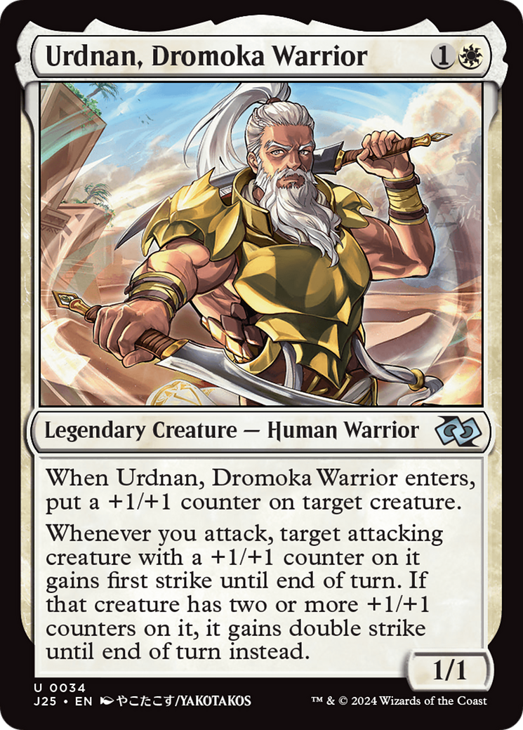 Urdnan, Dromoka Warrior (Anime) [Foundations Jumpstart]-1