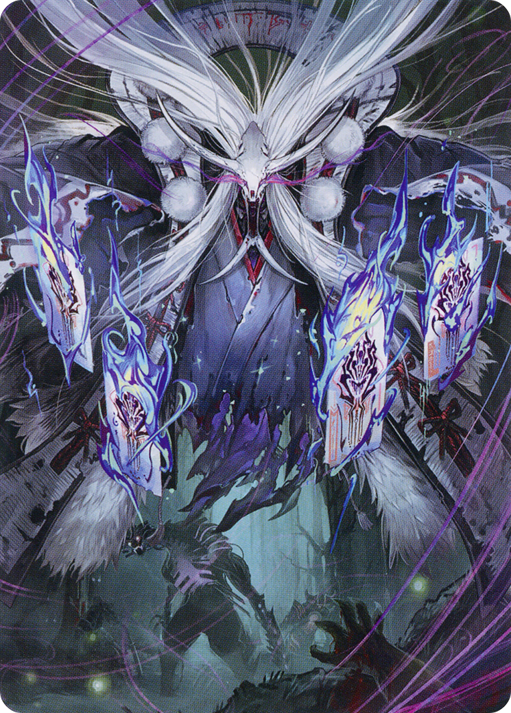 Horobi, Death's Wail // Horobi, Death's Wail (AMOM-070) - March of the Machine Art Series (Borderless)-3