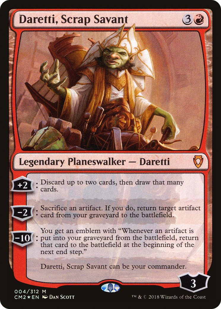 Daretti, Scrap Savant [Commander Anthology Volume II]-1
