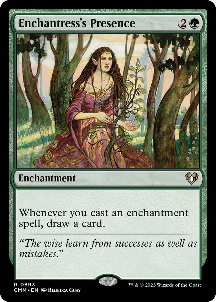 Enchantress's Presence [Commander Masters]-1