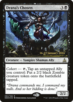 Drana's Chosen [Oath of the Gatewatch Prerelease Promos]-1