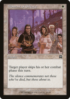 Moment of Silence [Mercadian Masques]-1