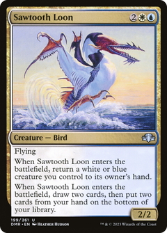 Sawtooth Loon [Dominaria Remastered]-1