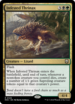 Infested Thrinax [Modern Horizons 3 Commander]-1