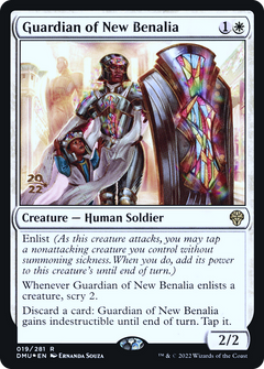 Guardian of New Benalia [Dominaria United Prerelease Promos]-1