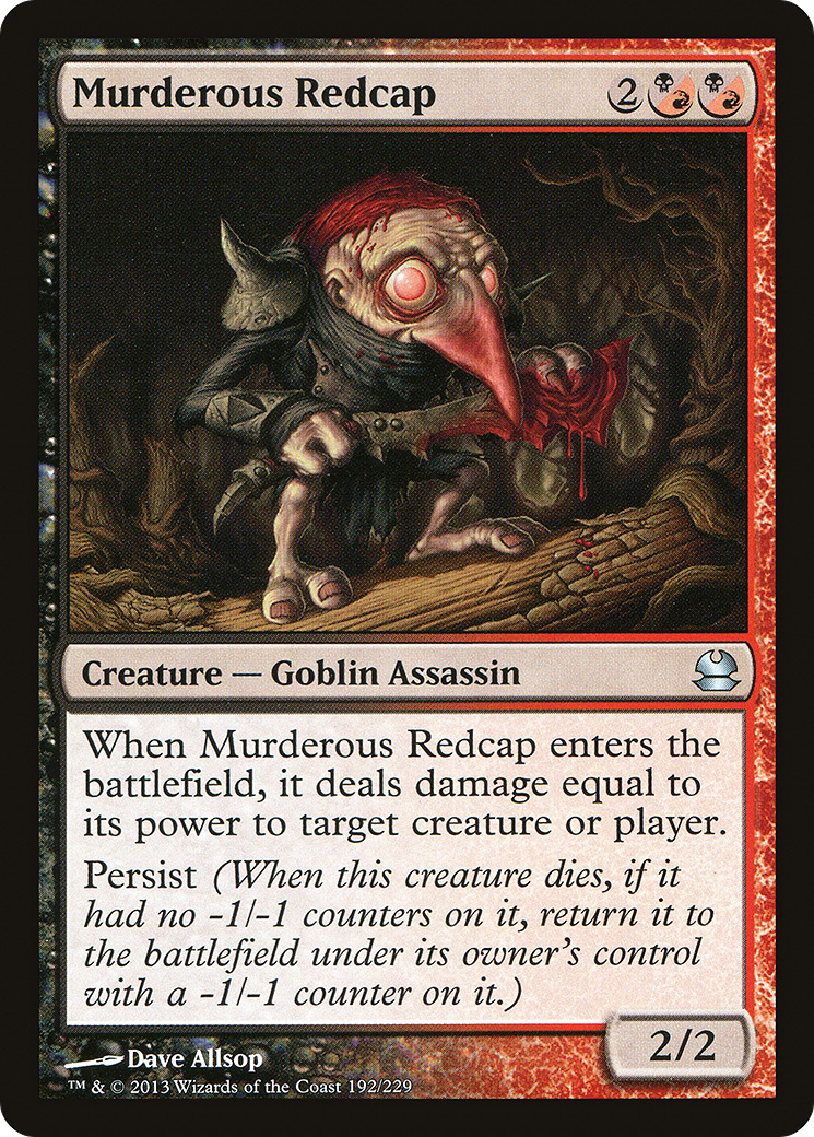 Murderous Redcap [Modern Masters]-1