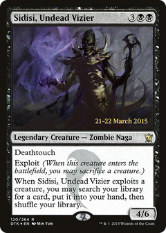Sidisi, Undead Vizier [Dragons of Tarkir Prerelease Promos]-1