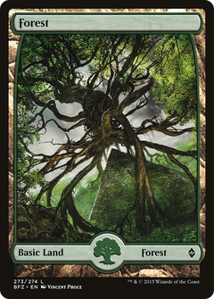 Forest (273) (Full Art) [Battle for Zendikar]-1