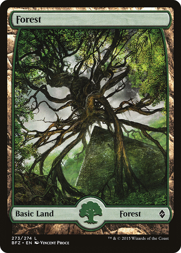 Forest (273) (Full Art) [Battle for Zendikar]-1