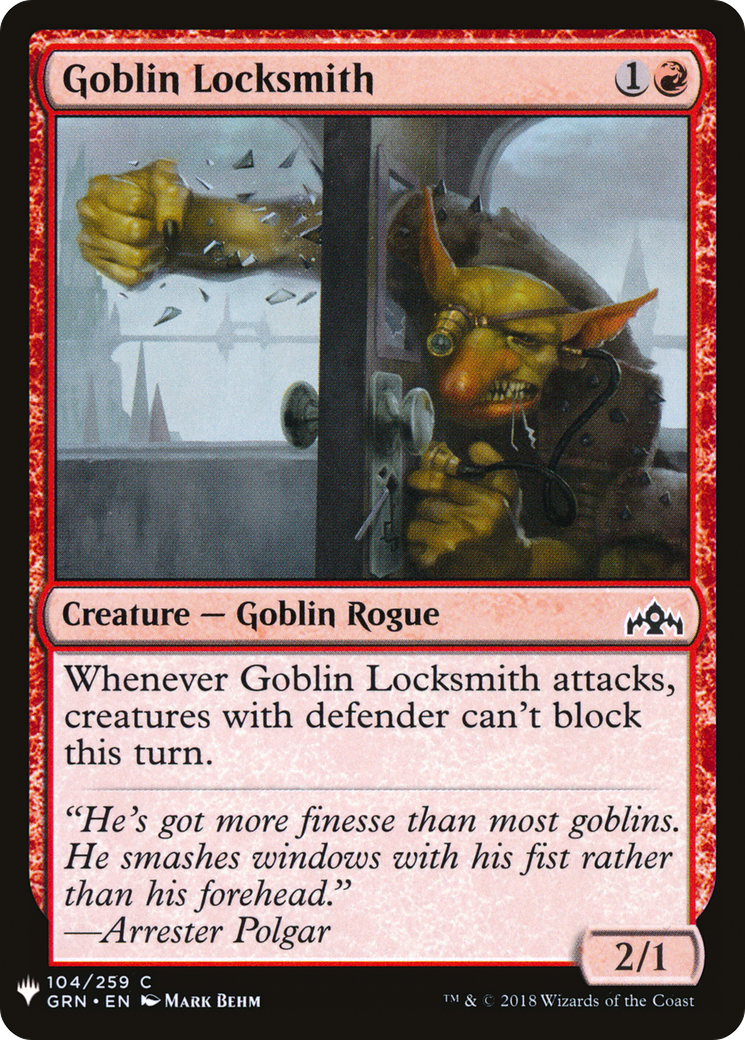 Goblin Locksmith [Mystery Booster]-1