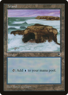 Island (Signature on Left) [Tempest]-1