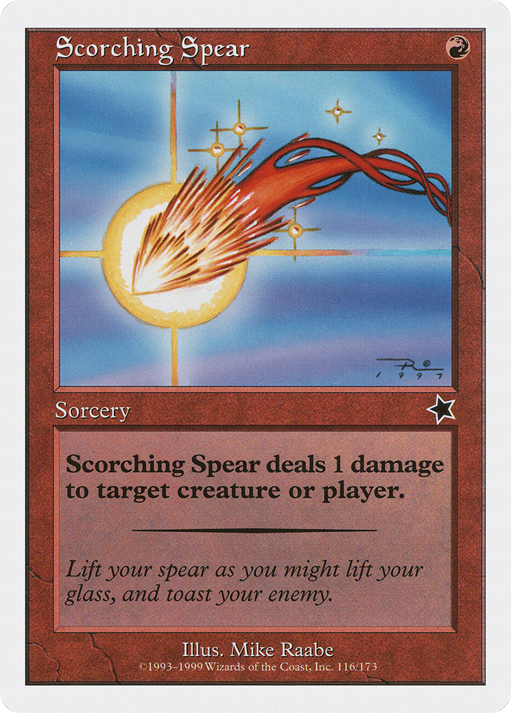 Scorching Spear [Starter 1999]-1
